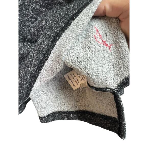 Tommy Bahama Men's Sweater Large Long Sleeve Gray Fleece Lined - Picture 9 of 10